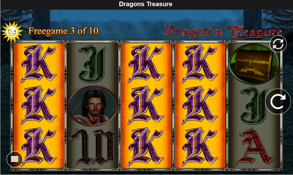 Dragon&rsquo;s Treasure Bonusrunde mit expandierenden Symbolen